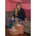 thumbnail image 3 of Pet Gear Easy Step II Pet Stairs, 2 Step for Cats/Dogs up to 75-pounds, Portable, Removable Washable Carpet Tread, 3 of 3