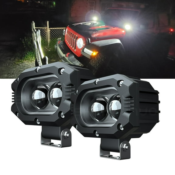 4"inch 30W LED Work Light Bar 4WD Offroad SPOT Pods Fog ATV SUV Driving Lamp