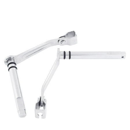 2 Pcs Silver Tone Engine Clutch Lifter Actuator Lever Arm for