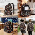 thumbnail image 3 of DISNIMO Dogs Floral Printed School Backpack for Kids Boys, 3pcs Backpack Set with Lunch Box & Pencil Pouch, Large 17 Inch Bookbag Travel Daypack for Elementary Primary Middle School Students, 3 of 7