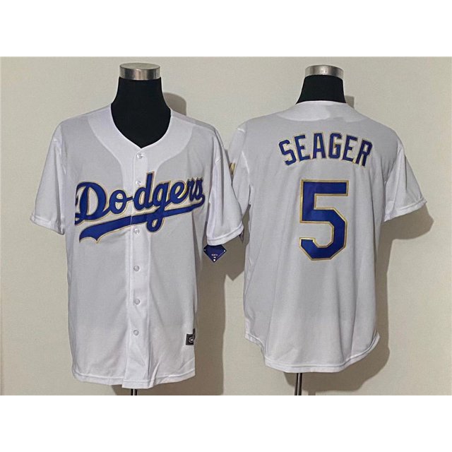 Mlb Jersey Dodgers 2#10#22#35#50# Embroidered Baseball Uniform New Dadger Jersey_h