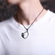 thumbnail image 2 of 2 unids/set de collares de pareja de costura de moda de acero inoxidable mejores amigos para siempre collares con colgante de gato regalo para mujeres y hombres, 2 of 5