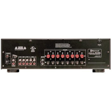 sherwood receiver rx zone dual multi source stereo watts