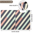 thumbnail image 3 of FORMRS A4 Clipboard Folder with Pen Holder Horizontal Foldable School Office Binder, Isometric Green, 3 of 9