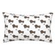 thumbnail image 1 of Fotbe Dachshund Dog Funda de Almohada Decorativa Estilo Occidental, Lujo en Algodón, Fundas para Almohadas King, Cojín Estampado para Decoración del Hogar-16"x24", 1 of 6