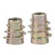 thumbnail image 1 of 50 piezas de insertos roscados Yashi para tornillos de muebles de madera 5 x 10 mm 50, 1 of 5