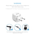 thumbnail image 6 of BESTEK 3 Pack European Travel Plug Adapter, Grounded Universal Power Plug Adapter for USA to Type C Countries, Italy, Switzerland, Iceland, France, Germany, Spain and Most of Europe EU, Asia, 6 of 7