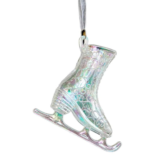 Christmas Tree Decorations Hanging Christmas Decorations Hand Blown Art Ornaments with Ropes for Christmas Xmas Party Home Decorations