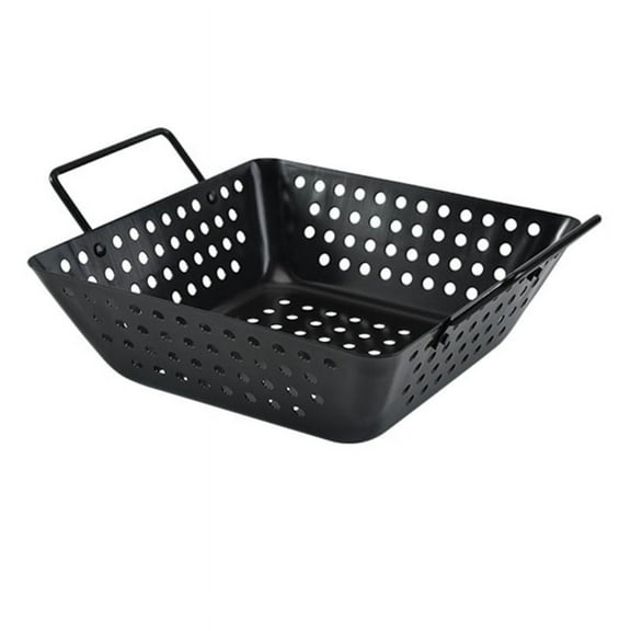 Heavy Duty Vegetable Grill Basket, Barbecue Accessories Easy to Use Durable Kitchen Tools Gift Environmentally Friendly