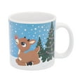 thumbnail image 2 of Vandor Rudolph 20-Ounce Ceramic Heat Reactive Mug, 2 of 4
