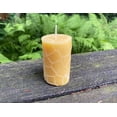 thumbnail image 2 of Honeycomb Pattern Beeswax Pillar Candle, All Natural Bees Wax Candles, Honey ??, 2 of 4