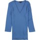 thumbnail image 1 of Camiseta básica con cuello en V para mujer de INC, azul, XXL I-N-C Camiseta básica, 1 of 1