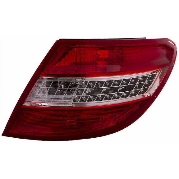 Right Tail Light Assembly - Compatible with 2008 - 2011 Mercedes-Benz C300 2009 2010