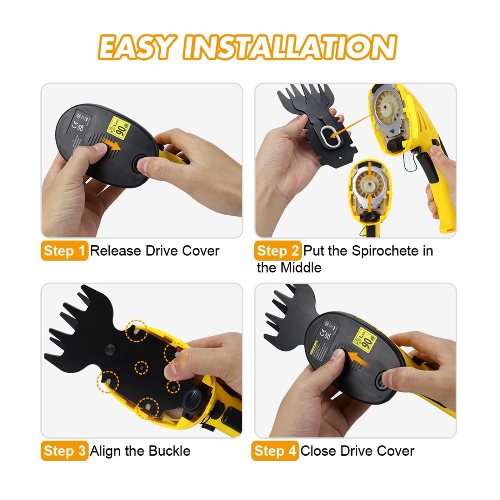 7.2V Hedge Trimmer Electric Trimmer 2 In 1 Cordless Grass Rechargeable Garden Trimmers Tool For Grass Shears Shrub ,2 IN 1 Trimmer & Edger
