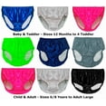 thumbnail image 5 of My Pool Pal Reusable Swim Diaper, Black, 4 Toddler, 5 of 5