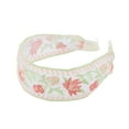 thumbnail image 5 of Unique Bargains 1 Pc Colorful Embroidered Headbands Pink, 5 of 6