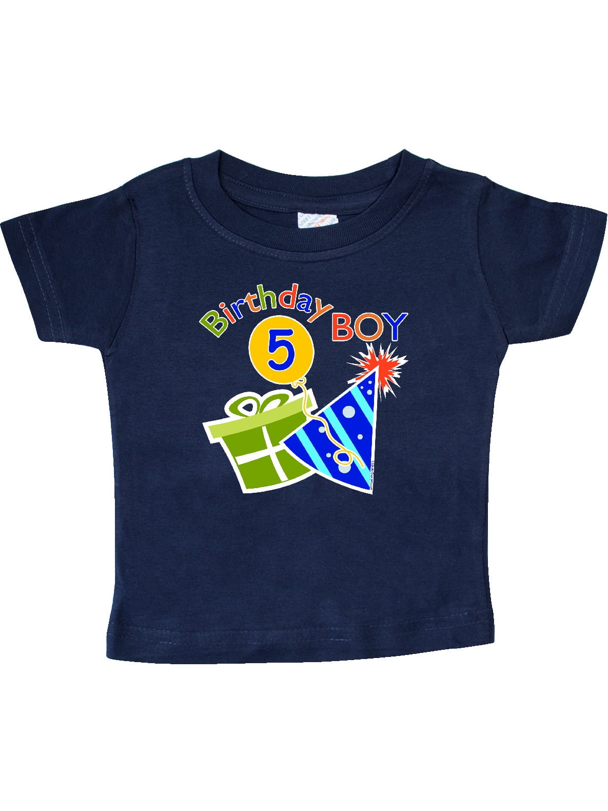 Inktastic Birthday Boy 5th Birthday Infant T-Shirt Male - Walmart.com ...