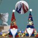 thumbnail image 4 of 2Pcs Independence Day Gnome Figurine Decor Festive Home Tabletop Decoration Themed Collectible For Holiday Parties Indoor Outdoor Display, 4 of 6