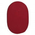 thumbnail image 1 of Colonial Mills TG72R020X030 20 x 30 in.Tortuga Oval Area Rug, Red, 1 of 1