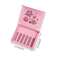 thumbnail image 3 of Puntoco Caja de 6 piezas, esmalte de labios mate, vaso antiadherente, color de labios decolorado, caja de regalo de color de piel, 3 of 5