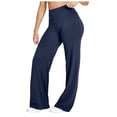 thumbnail image 1 of DXOUPM Wide Leg Yoga Pants for Women Workout Leggings High Waist Gym Yoga Pants Workout Running, 1 of 3