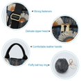 thumbnail image 7 of FORMRS Women's Travel Backpack Purse Anti-Theft Hidden Pockets Casual Shoulder Bag, Orange Elegant Geometric, 7 of 7