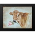 thumbnail image 2 of Coules, Debi 24x19 Black Modern Framed Museum Art Print Titled - Miss Moo, 2 of 5