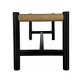 thumbnail image 3 of MOE'S Home HAWTHORN BENCH SMALL BLACK, 3 of 5