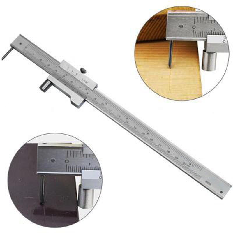 6" Vernier Caliper Stainless Steel & 26 Blades Feeler Gauge DIY Measuring Tool 