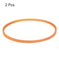 thumbnail image 3 of Uxcell 2pcs MB Series Standard Sewing Machine Belts MB395 Motor Triangle V-Belt with Single Tooth, 3 of 6