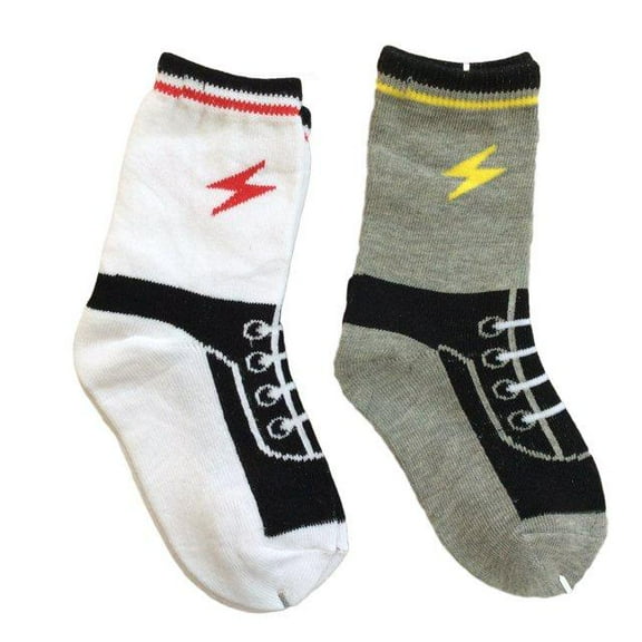 Lovely Annie Baby 2 Pairs Extra Soft Cotton Socks for Sensitive Skin  Moisturizing Crew Socks for Toddlers' Daily Use One Size0Y-2Y/12-15cm