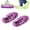Purple, variant on Mop Slippers for Floor Cleaning – Microfiber Dusting Slippers Shoes, Soft Washable Reusable Mop Socks, House Cleaning Tools for Kitchen Office, 1 Pair dusting slippers for floor cleaning