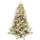 thumbnail image 1 of Árbol de Navidad flocado preiluminado Costway 180 cm 260 luces LED 1415 puntas de ramas, 1 of 5