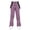 Purple, variant on ManxiVoo Insulated Ski Bib Overalls for Women Water Resistant Windproof Thermal with Adjustable Straps Winter Sports XXL Size Purple