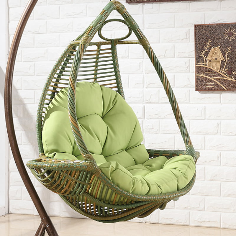 Swing Hanging Egg Chair Cushion Soft Pad Hammock Waterproof Stand Porch Cushions 