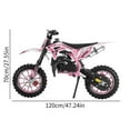 thumbnail image 6 of Floseru 49cc Dirt Bike for Kids, 2-Stroke Mini Bike Gas Powered Off Road Trail Bikes with Speeds up to 25 MPH for Uphill and Off-Road Conditions for Youth Riders, Support 220LBS, 6 of 8