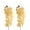 Yellow, variant on Set of 2 Artificial Phalaenopsis Orchid Stems, 28 inches