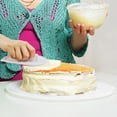 thumbnail image 3 of Pulidor más suave de Fondant para decoración de pasteles, raspador de azúcar, paleta niveladora de superficie de pastel, herramientas para hornear DIY, 2 uds., 3 of 8