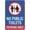 Warning Sign 2, variant on Warning Sign WE Reserve The Right to Refuse Service to Anyone Sign Business Sign 12X8 Inches Aluminum Metal Tin Sign