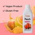 thumbnail image 3 of Foodrella Peach Flavor Concentrate Syrup, Fruit Puree Drink Mix, 33.8 Fl Oz (1L), 3 of 8