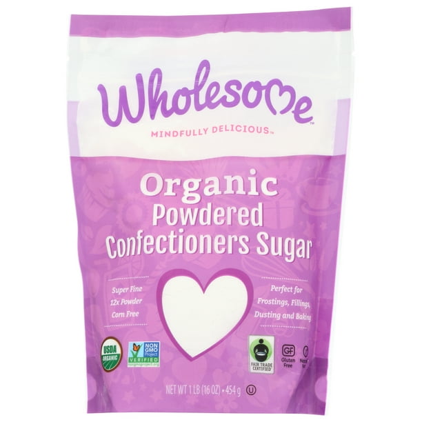 Wholesome! Organic Powdered Sugar, 16 Oz
