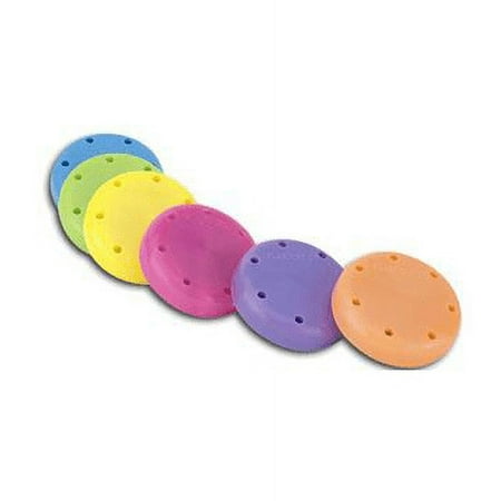 Plasdent 400BSS-10 Small Round Bur Block Magnetic 7 Burs Capacity Neon Purple