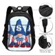 thumbnail image 3 of Balery Cute Gnomes in USA Mochila con carga USB para hombre y mujer - Mochila impermeable y antirrobo para laptop con puerto USB para viajes, trabajo, 3 of 7