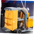 thumbnail image 7 of NovaBreeze Janitorial Cart Bag, Waterproof Oxford Cleaning Tote（Yellow）, 7 of 7