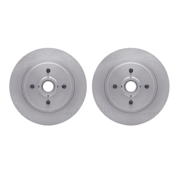 Dynamic Friction Company Rear Brake Rotors 6002-67019