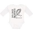thumbnail image 3 of Inktastic Skin Cancer Awareness- Fight, care, cure Boys or Girls Long Sleeve Baby Bodysuit, 3 of 5
