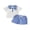 White, variant on BemeyourBBs Toddler Baby Boys Summer Clothes Baby Boy Fathers Day Outfits Daddy's Mini Letter Embroidery Zipper-Up Short Sleeve T-Shirts Elastic Waist Plaid Shorts 2Pcs Set