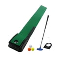 thumbnail image 3 of LOVIVER Tapis de Putting de Golf Vert Pratique avec Putter pour Adultes Enfants Pères Jardin Putter Bleu, 3 of 8