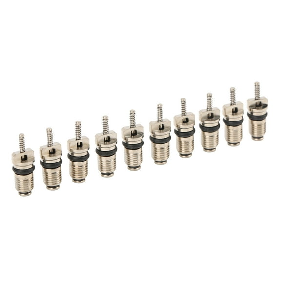 Car Air Conditioning Valve Core,50PCS Air Conditioning Valve Car AC High Pressure Valve Core Air Conditioning System Valve Core Optimal Efficiency
