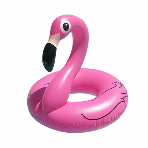 Rms Jumbo Inflatable Pink Flamingo Swim Ring For Beach Pool On Summer